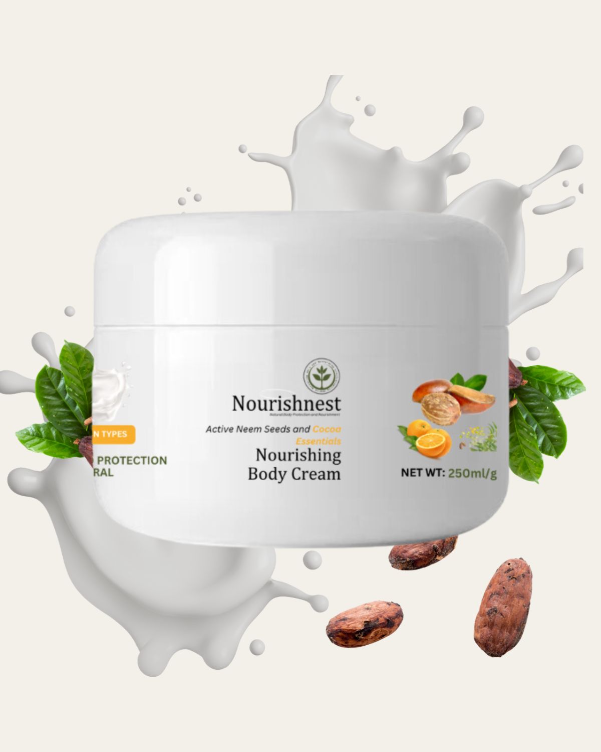 Neem + Orange Body Cream